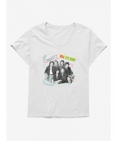 Friends How You Doin Girls T-Shirt Plus Size $8.79 T-Shirts