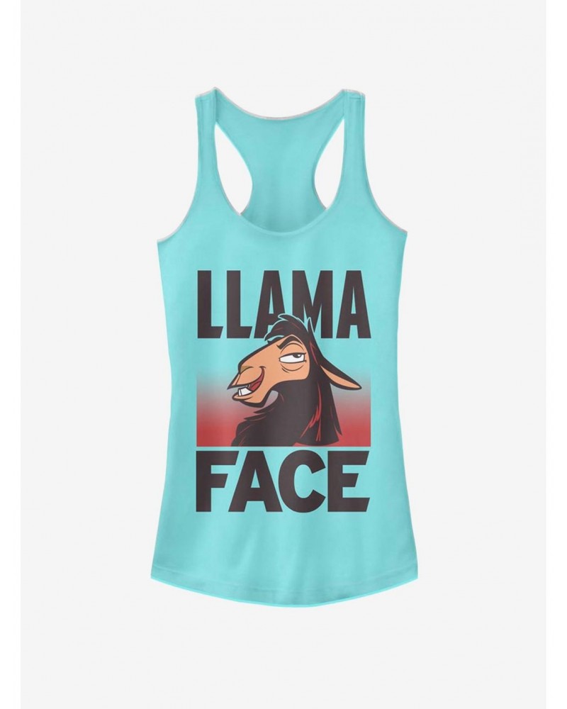 Disney The Emperor'S New Groove Llama Face Girls Tank $8.57 Tanks