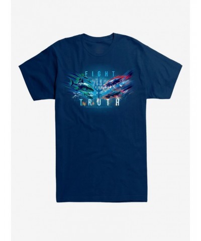 DC Comics Aquaman Fight For Truth T-Shirt $5.93 T-Shirts