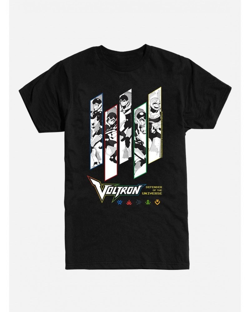 Voltron Group Pictures T-Shirt $8.03 T-Shirts